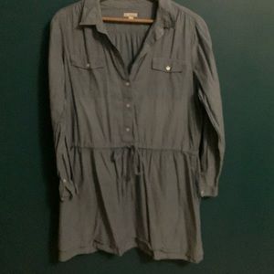 Gap XL chambray shirt dress XL